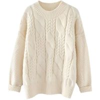 A Mid-neck Sweater With A