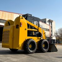 Hydraulic Small Skidsteer Loaders Earthmoving Machinery