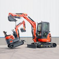 Shipping INFRONT Mini Excavator EPA Engine