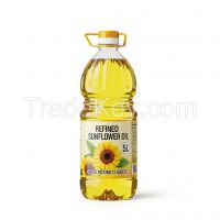 Pure Natural Refined Sunflower Oil Containing