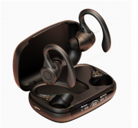 Starpulse Y7 Open-Ear TWS Wireless Bluetooth Earphones with LED Digital Display, IPX5 Waterproof Sports Earhook Headphones