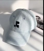 Washed Denim Baseball Cap