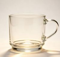 Clear Glass Coffee Mug 12oz / 350ml