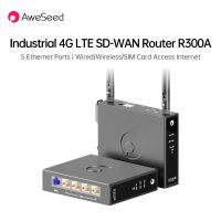 AweSeed R300A Outdoor Industrial 4G SDWAN IoT Dual Antenna SIM Slot LTE Mobile WiFi Easy-to-Use Router with Firewall &amp;amp;amp; VPN