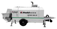 Trailer concrete pump
