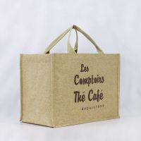 Custom Printed Jute Tote Bag