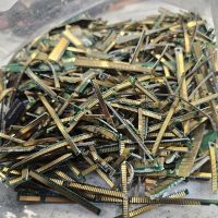 Trimmed Finger Gold RAM Scrap, CPU