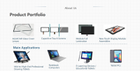 Capacitive Touch Screens, LCD Screens, and Capacitive Touch Monitors.