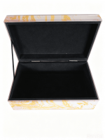 Glass jewelry box