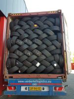 Premium European Used Tires Wholesale Container