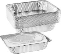 Disposable Aluminium Food Tray 500ml Food-Grade Catering Packaging