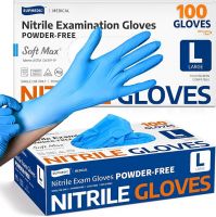 Nitrile Examination Gloves Medium Powder-Free Medical Grade
