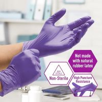 Nitrile Examination Gloves Large Powder-Free Medical Grade