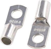 Tinned Copper Cable Lug 16mm&Atilde;�&Acirc;&sup2; Heavy-Duty Electrical Terminal