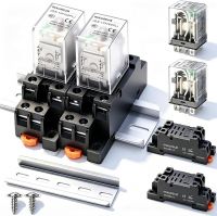 24VDC Industrial Relay DPDT 8A DIN