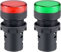 Industrial LED Pilot Light 22mm 230VAC