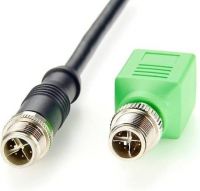 M12 Field-Wireable Ethernet Connector Industrial