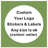 Custom Logo Stickers & Labels, UV Transfer Crystal Sticker, Metal Foil Label, Anime Fridge Magnet Sticker, Cultural Creative Custom Decal, All Size Accept Custom