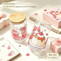 Custom Crystal Transfer Stickers Waterproof UV Resistant Crystal Label Decals for Glass Cup Water Bottle Jar Gift Box Logo DIY Die&Atilde;&cent;&iuml;&iquest;&frac12;&iuml;&iquest;&frac12;Cut Custom Stickers For Small Business Z&Atilde;&cent;&iuml;&iquest