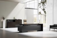Talent Furniture Minimalist L-Shaped Executive