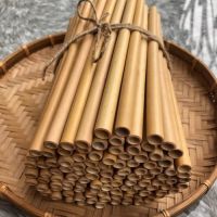 Safimex Eco Friendly Bamboo Drinking Straws Natural Wooden Reusable SFM-BS0001 15-25cm for Party Travel Beverage Service
