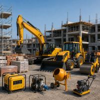 Construction Materials, Machinery & Site Equipment