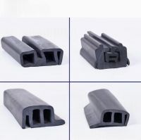 Heavy Duty Rubber Bumper Strip Anti-Collision Guard Seal for Yacht Boat &amp; Bumper Car