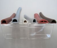 Self Adhesive EPDM Sponge Rubber Door Window Seal Strip D Type Weather Stripping