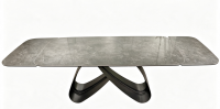 Expandable Folding Dining Table With Sintered