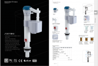 Toilet Water Tank Of Adjustable Fill