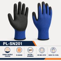 Sandy Nitrile Coated Work Gloves