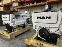 MAN V8 1200 HP Marine Diesel