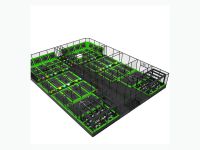 Custom Commercial Indoor Trampoline Park Equipment
