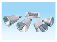 LED RGB Changeable bulb 5W1C From China