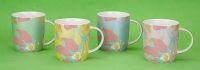 12 oz new bone china mugs