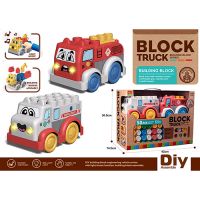 Wokaiblocks 2pcs Light Music Straw Building Block Engineering Vehicles Blocks 50pcs Kid Toy Diy Sex