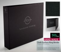 Hard Case Cloth Ring Binder