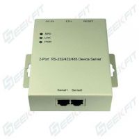 Magnetic Isolation protect 2-port RS232 to ETH Serial Device Server