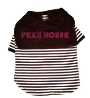 Pekii dog cloth , 100% cotton sports tee