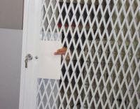 Security Folding Gate, Double Diamond