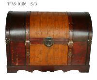 Antique Wooden Trunk