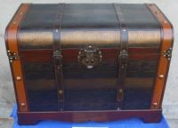 Antique Wooden Trunk