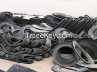  RUBBER SCRAP TIRES BALED 