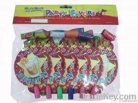 party blowouts with decoration