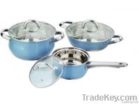 6pcs Ss Cookware Set
