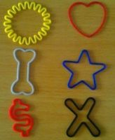 Shaped Rubber Bands