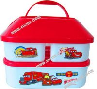 Lovely house kids lunch box picnic set