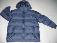 Menâs PVC w/ Hood & Puff  Padder (600g) Jacket.