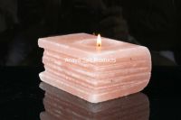 Himalayan Salt Tea Lights/ Rock Salt Tea Light Holders/ Natural Salt Tea Light