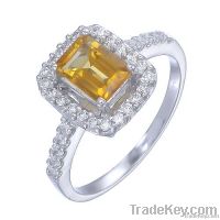 Silver 925 Gemstone Rings